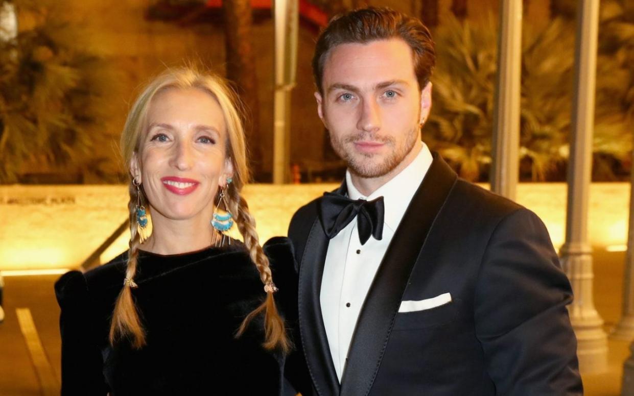 Sam Taylor-Johnson and her husband Aaron