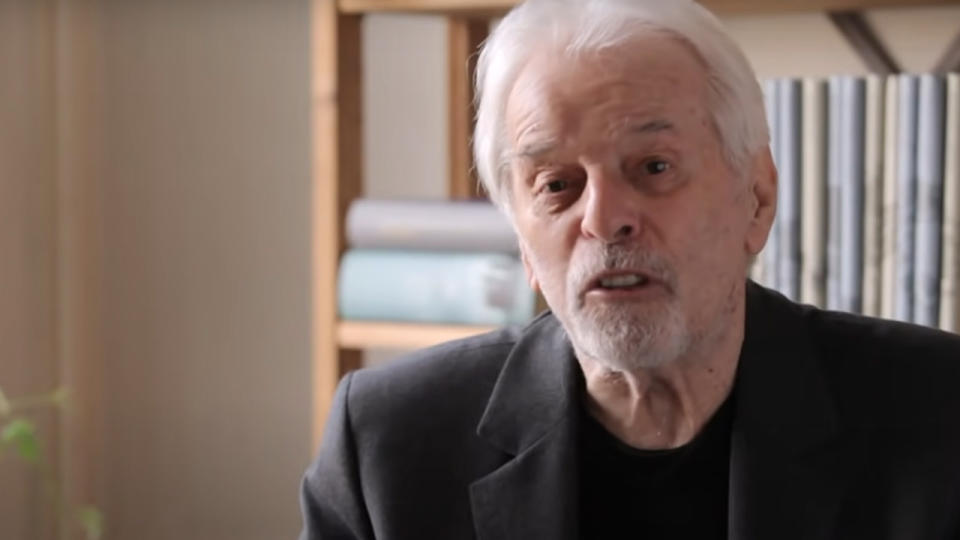 Alejandro Jodorowsky being interviewed in Jodorowsky's Dune.