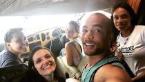 <p>Diehard Bernie Sanders ally Shailene Woodley saddled up a few supporters to go cross-country and get the word out about the then-hopeful Democratic nominee. The actress dubbed the “magical” trip #BerniesBusTour. The cramped quarters were all in the name of democracy. (Photo: <a rel="nofollow noopener" href="https://www.instagram.com/p/BGCmiTAoSkJ/?taken-by=shailenewoodley" target="_blank" data-ylk="slk:Shailene Woodley via Instagram;elm:context_link;itc:0;sec:content-canvas" class="link ">Shailene Woodley via Instagram</a>) </p>