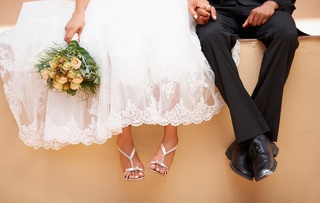 Older married couple look alike because they generally used to marry people from their community and hometowns. Photo: Getty