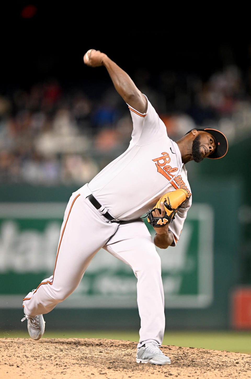 巴爾的摩金鶯終結者Felix Bautista。(Photo by Greg Fiume/Getty Images)