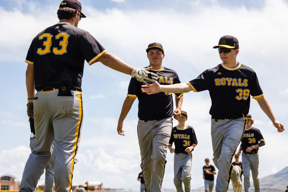 Westlake hosts Roy during the first round of the 6A boys baseball state playoffs at Westlake High School in Saratoga Springs on Monday, May 15, 2023. | Ryan Sun, Deseret News