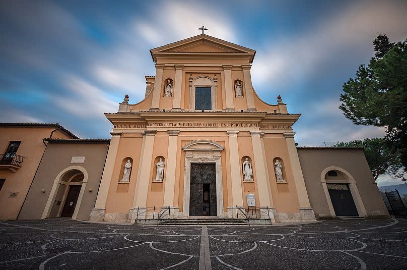 Basílica de San Valentín en Terni, Italia