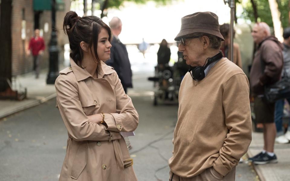 Woody Allen filming A Rainy Day in New York with Selena Gomez - Jessica Miglio