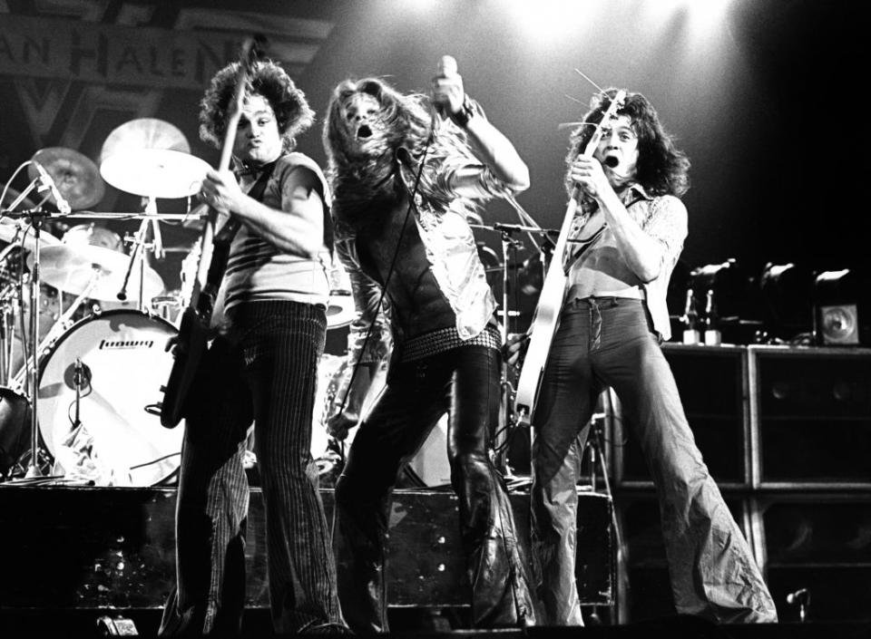 Van Halen performing