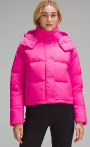 Ready to brave the cold with Ready to Rulu and Wunder Puff jacket