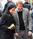 Although snowy weather slightly delayed their train, <a href="https://people.com/tag/meghan-markle/" rel="nofollow noopener" target="_blank" data-ylk="slk:Meghan Markle;elm:context_link;itc:0;sec:content-canvas" class="link ">Meghan Markle</a> and <a href="https://people.com/tag/prince-harry/" rel="nofollow noopener" target="_blank" data-ylk="slk:Prince Harry;elm:context_link;itc:0;sec:content-canvas" class="link ">Prince Harry</a> didn't let it prevent them from <a href="https://people.com/royals/meghan-markle-prince-harry-snow-day-bristol-every-photo/" rel="nofollow noopener" target="_blank" data-ylk="slk:meeting well-wishers gathered in Bristol;elm:context_link;itc:0;sec:content-canvas" class="link ">meeting well-wishers gathered in Bristol</a> in February 2019.