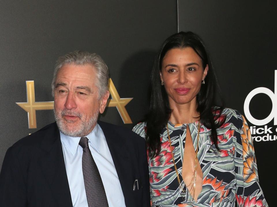 Robert De Niro and Drena De Niro in 2016 (Getty Images)