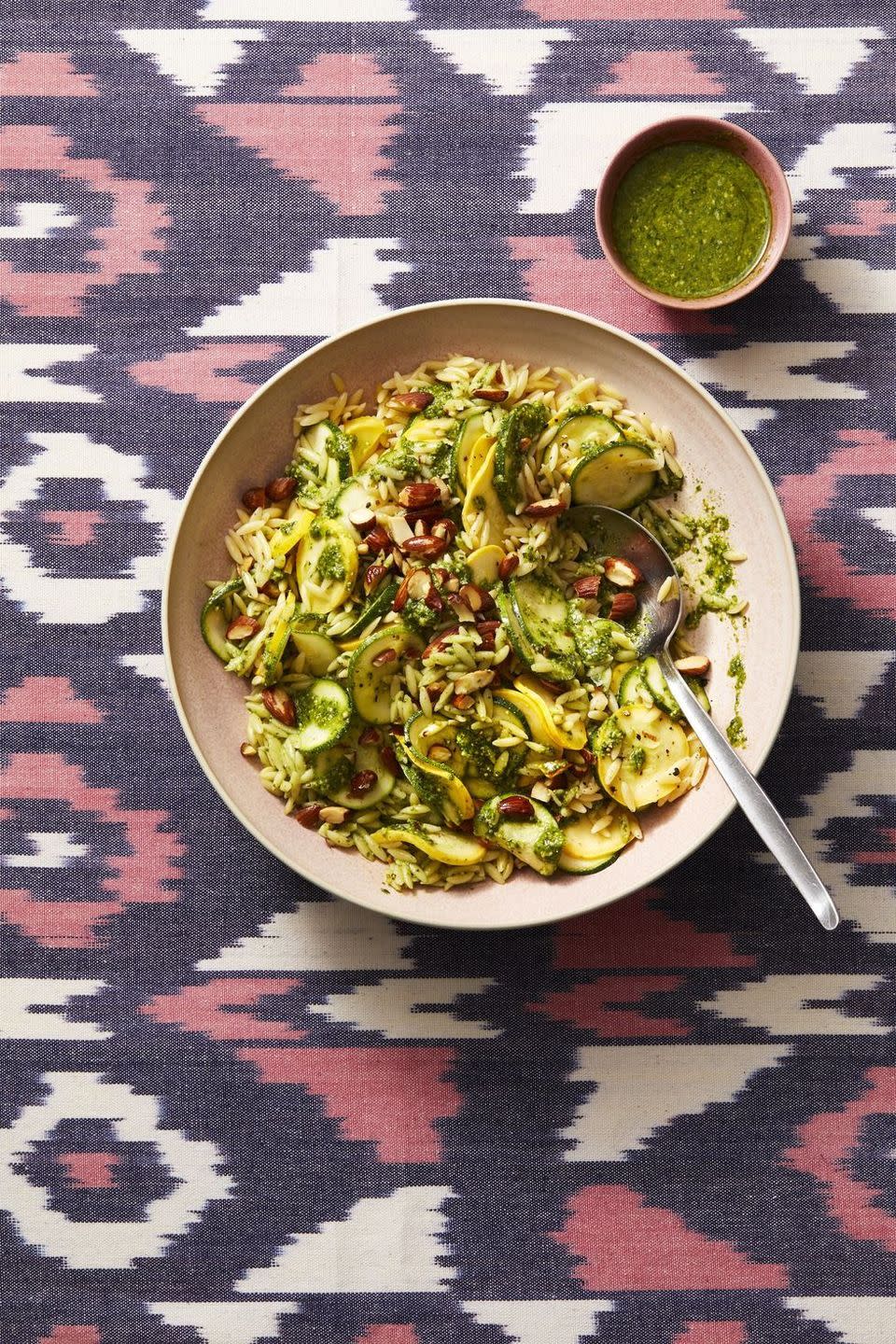 Pesto Zucchini Orzo