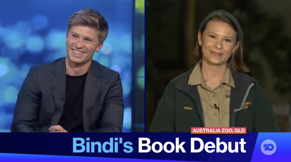 Robert Irwin and Bindi Irwin on The Project