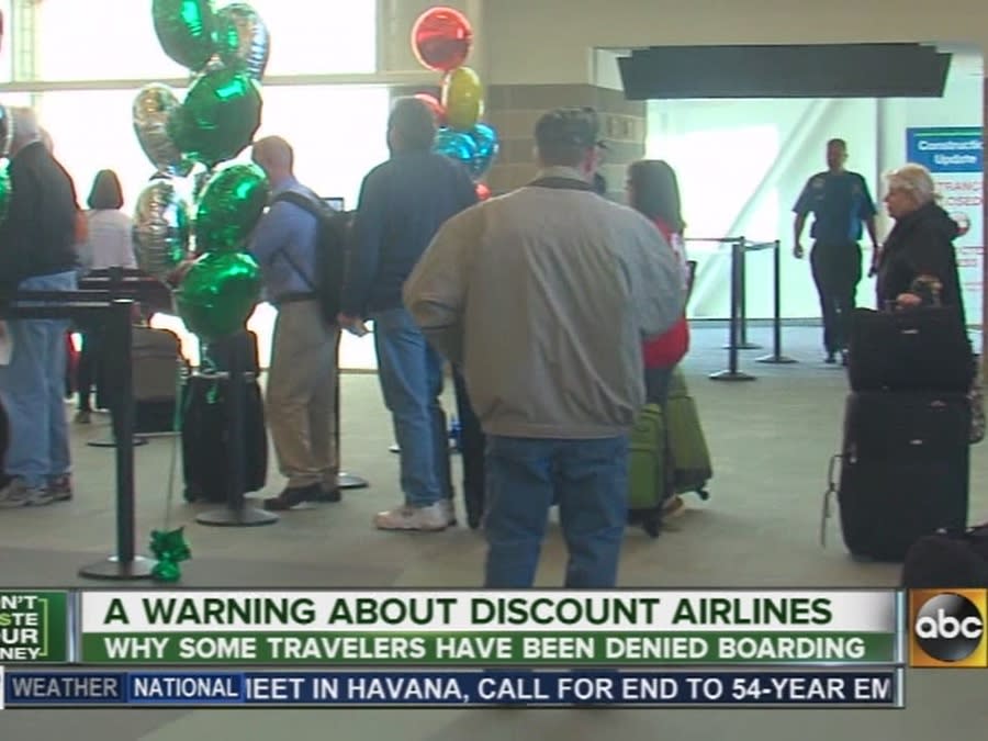 A Warning About Discount Airlines