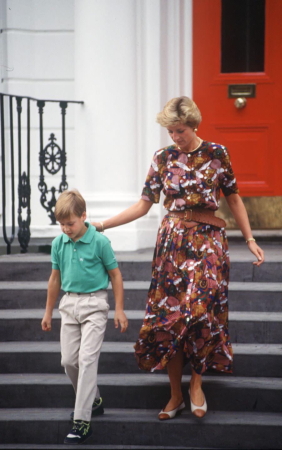 Princess Diana's Sports-Themed Dress