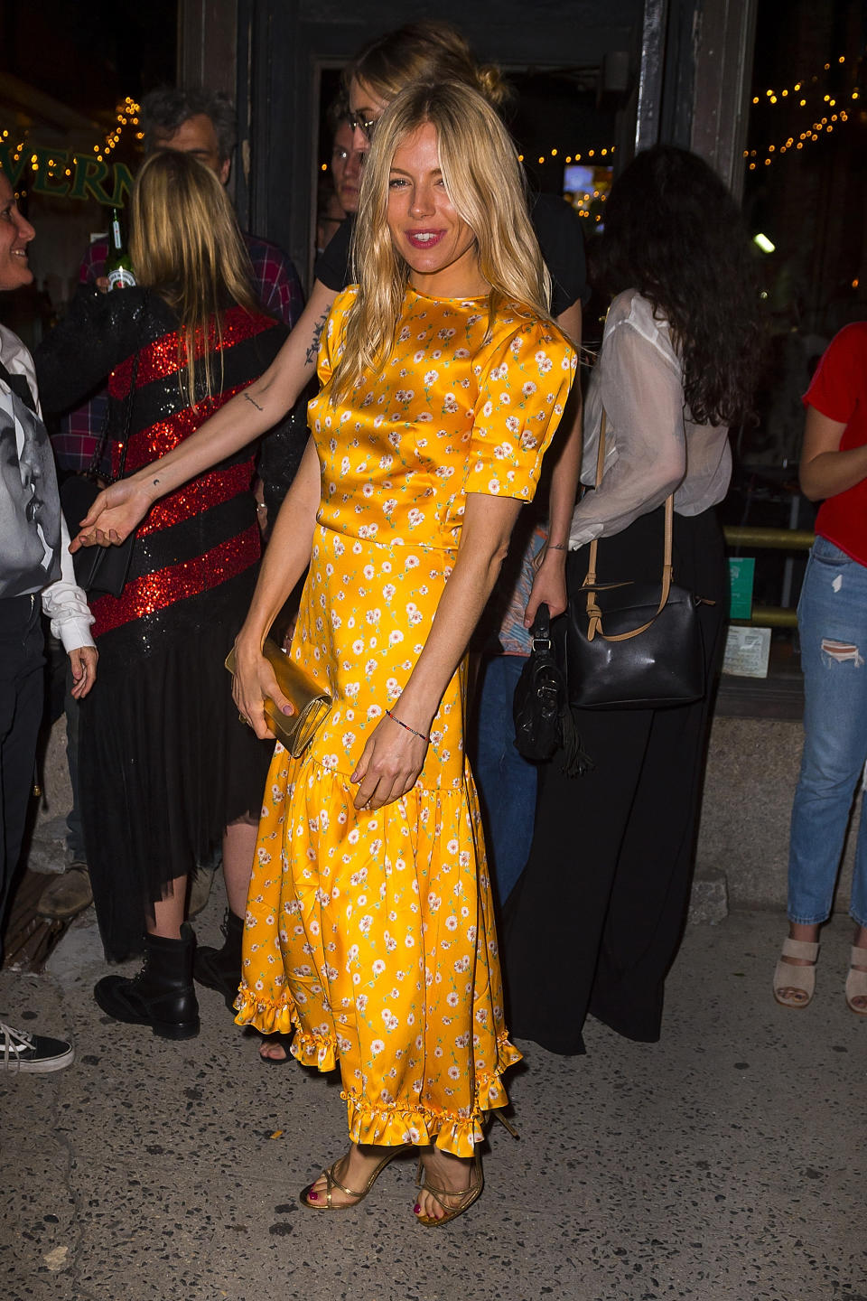 Sienna Miller in Tribeca, New York