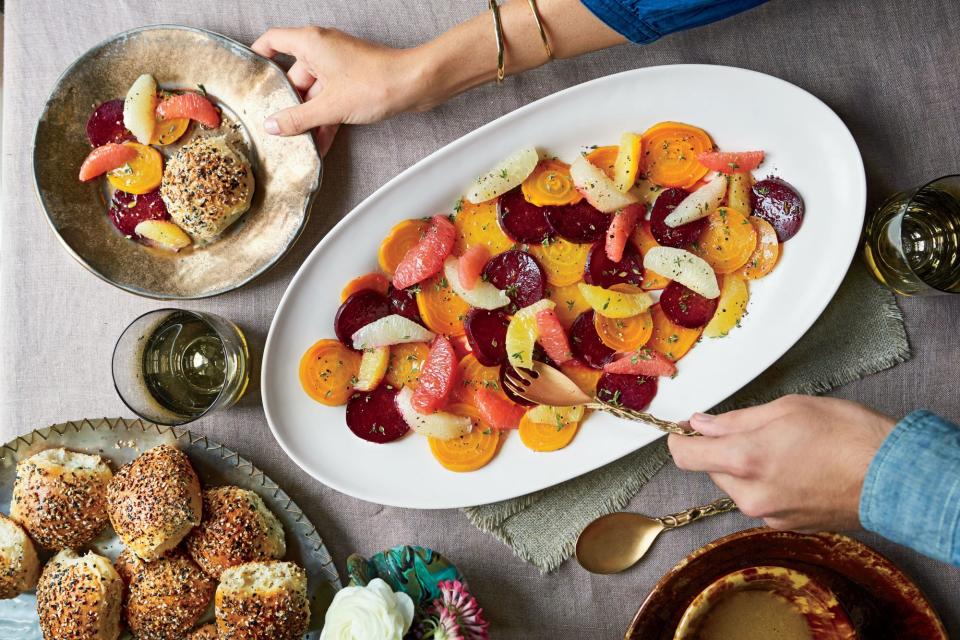 Roasted Beet-and-Citrus Salad with Honey-Orange Vinaigrette