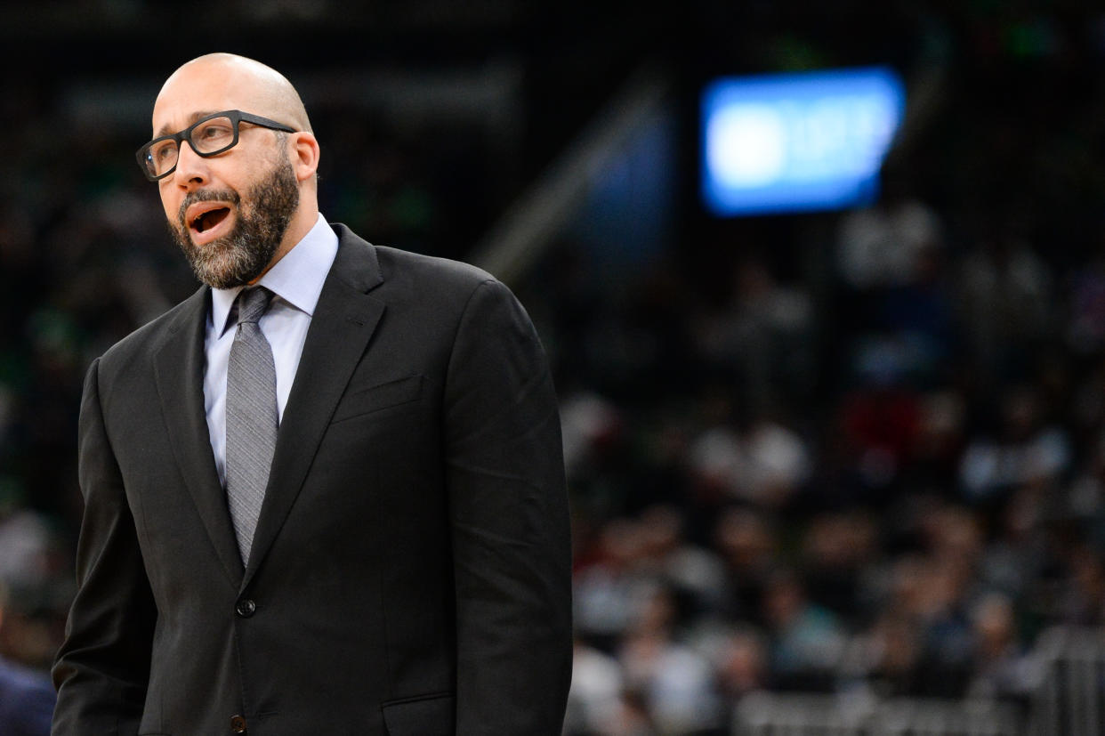The New York Knicks have fired head coach David Fizdale. (Kathryn Riley/Getty Images)