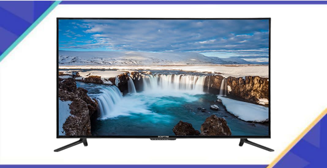 A TV that anyone would want on their wall.  (Photo: Walmart / Yahoo Life)