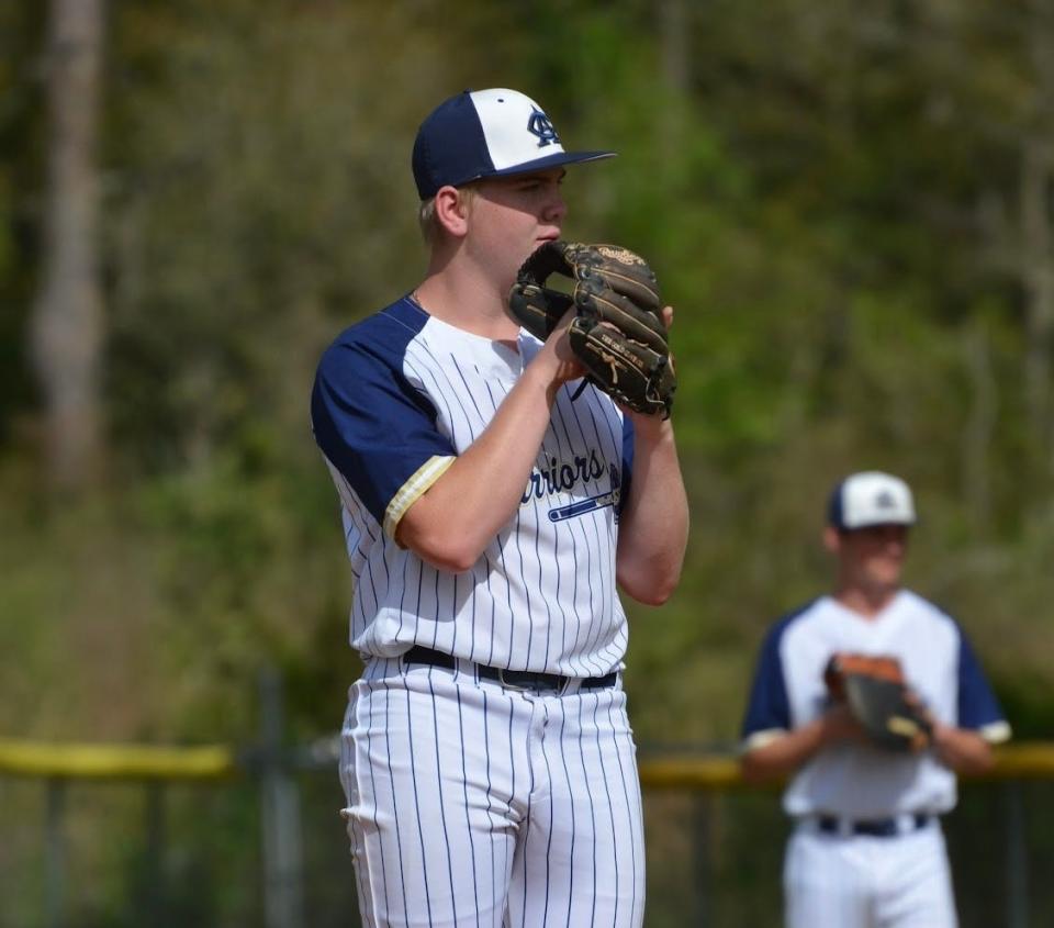 Aucilla Christian baseball star Caleb Walker is the Campus USA credit union athlete of the week