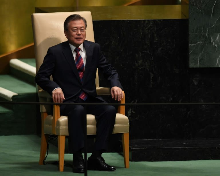 South Korean President Moon Jae-in has been mentioned as a possible Nobel Peace Prize winner