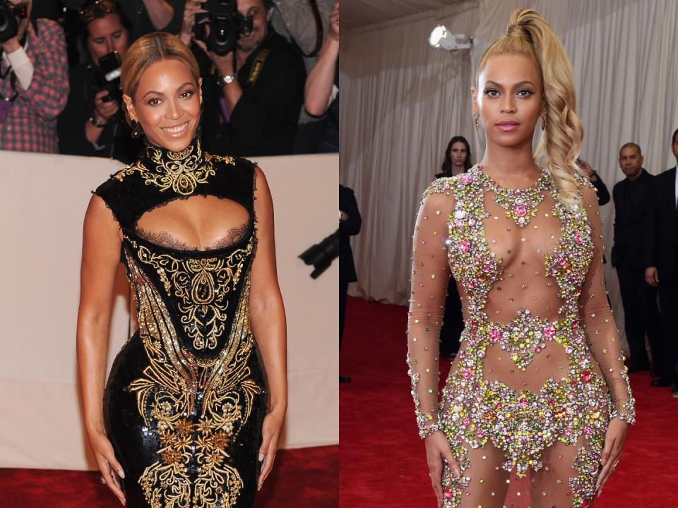 Every Single One of Beyoncé’s Dramatic Met Gala Looks Over The Years