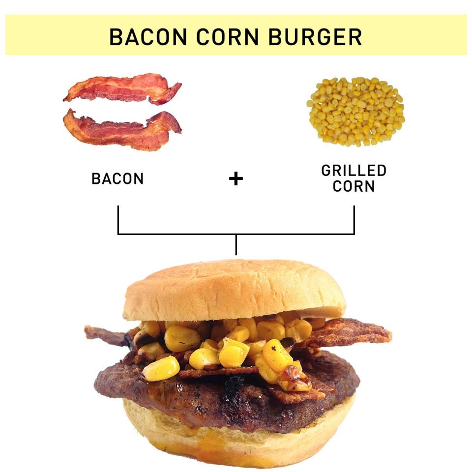 100. Bacon Corn Burger