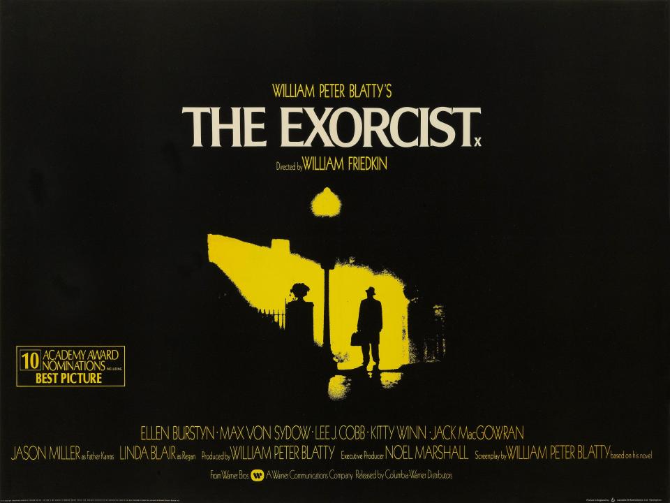 The Exorcist movie poster.