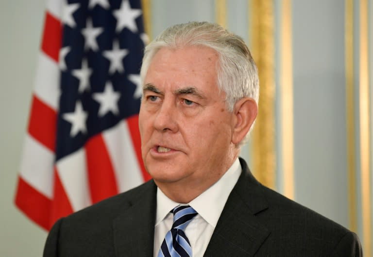 Tillerson and his French counterpart Jean-Yves Le Drian will co-host a meeting of ministers ahead of a new round of Syria peace talks in Vienna