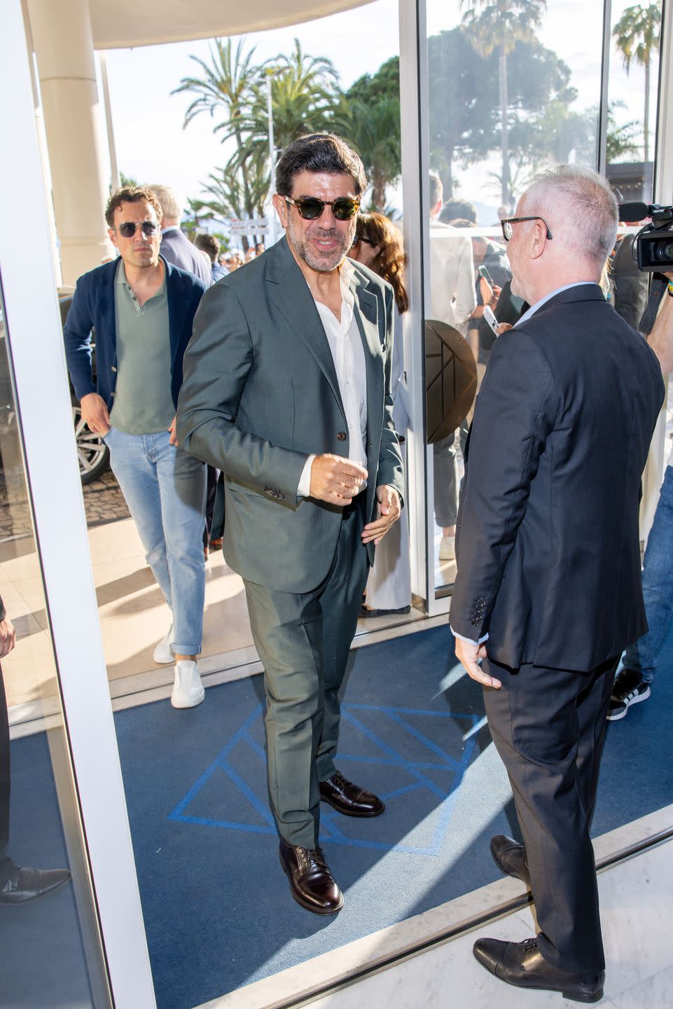 cannes, france may 13 pierfrancesco favino attends a dinner ahead of the 77th cannes film festival on may 13, 2024 in cannes, france photo by arnold jerockigc images