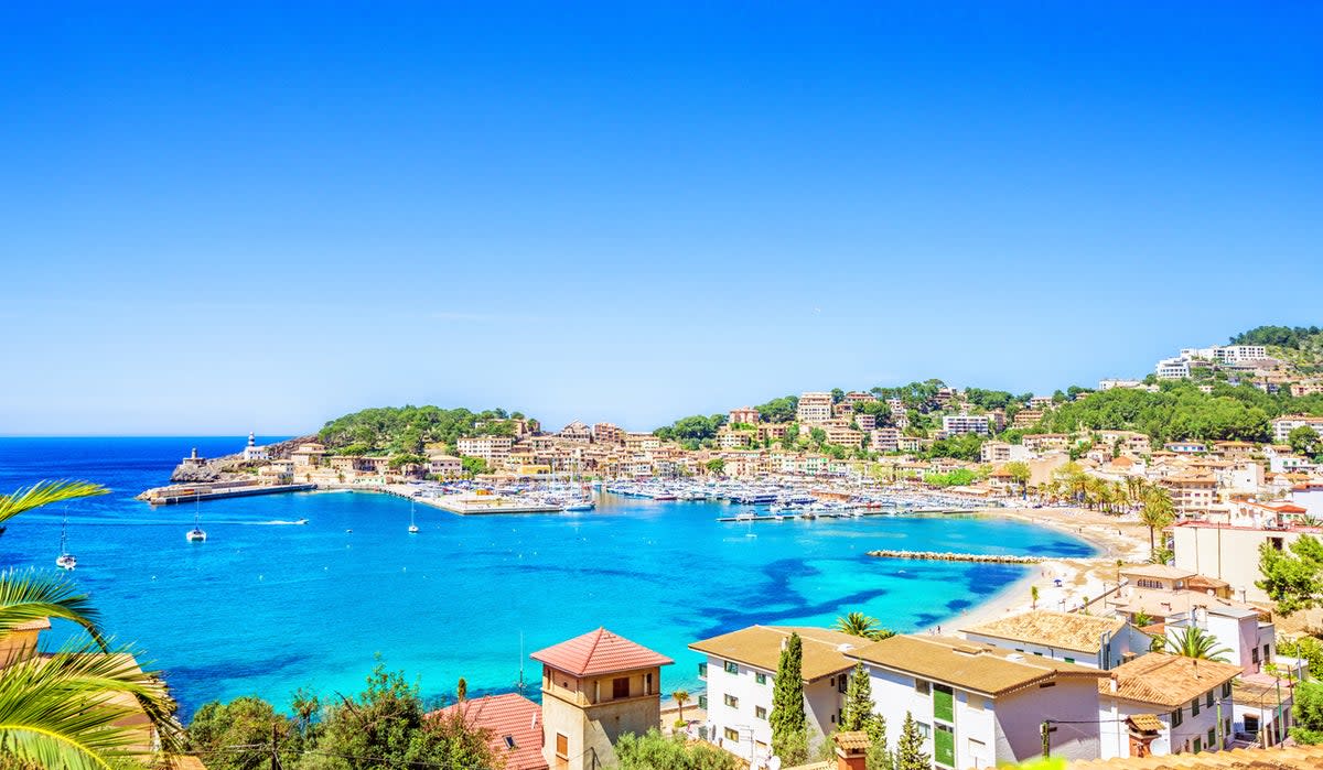 A view over Puerto de Soller, a town in northern Mallorca (Getty Images/iStockphoto)