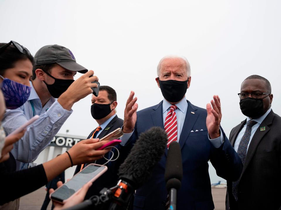 US Democratic presidential nominee Joe Biden (AFP via Getty Images)