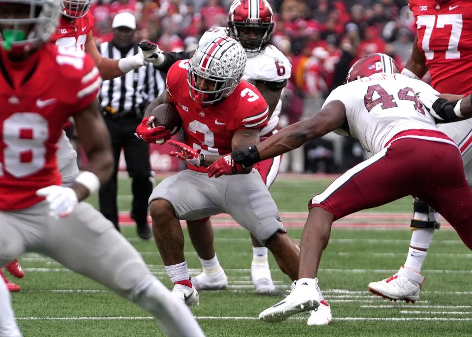 Ohio State running back Miyan Williams is battling back from an ankle injury, as well as an illness he came down with the week of the Peach Bowl.