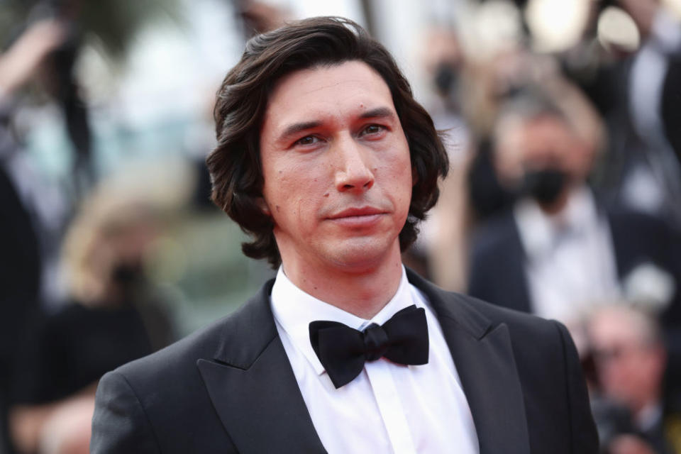 Closeup of Adam Driver