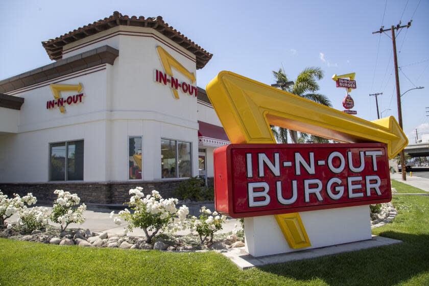 Baldwin Park, CA, Thursday, April 21, 2022 - Scenes from In-n-Out Burger. For 101 places in California travel story. (Robert Gauthier/Los Angeles Times)