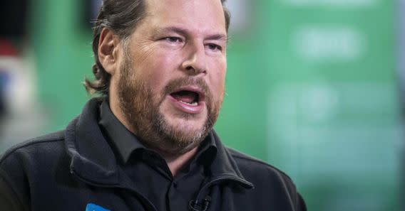 Cloud-Pionier Marc Benioff (Getty)