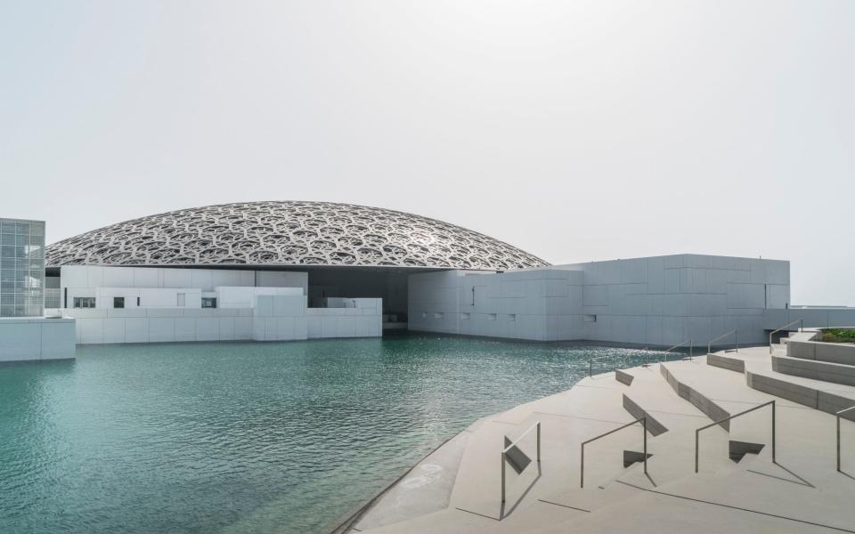 The Louvre Abu Dhabi, which opened in 2017 - Getty