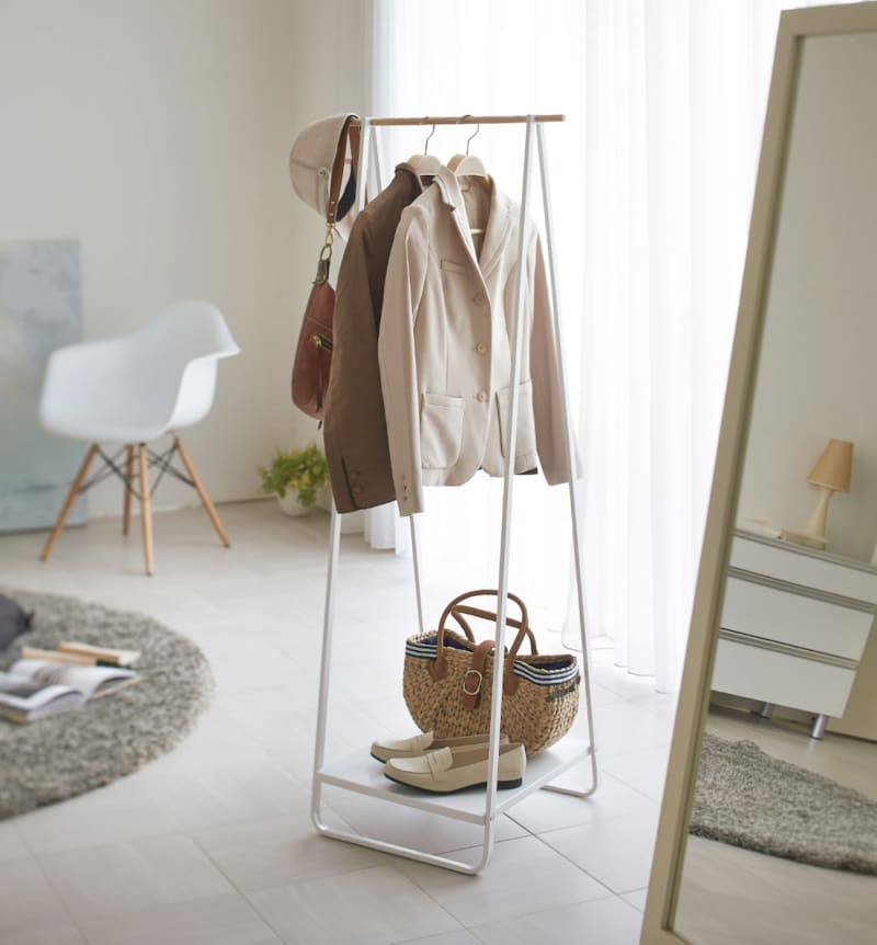 Coat Rack with Shelf