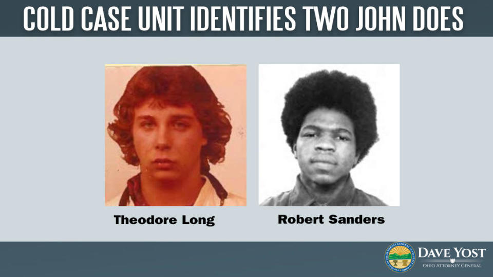 Ohio law enforcement was able to identify the remains of Theodore Long and Robert Sanders. / Credit: photo via Ohio State Attorney General