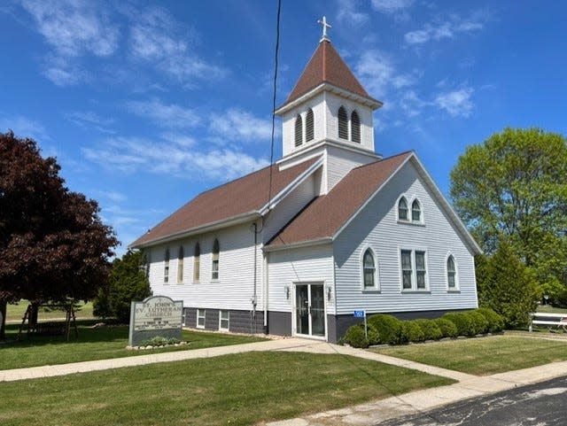 Former St. John Evangelical Lutheran Church as it looks today in Two Creeks.