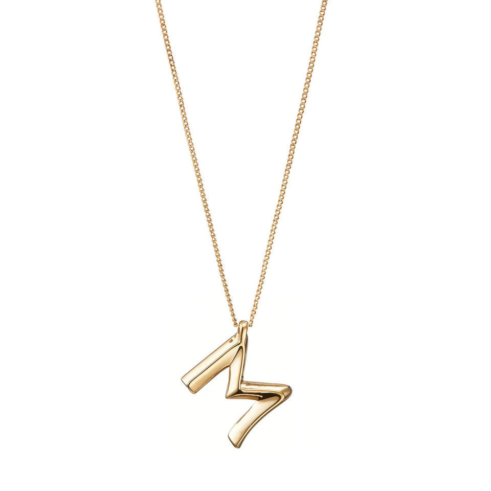 Monogram Necklace. Image via Jenny Bird.