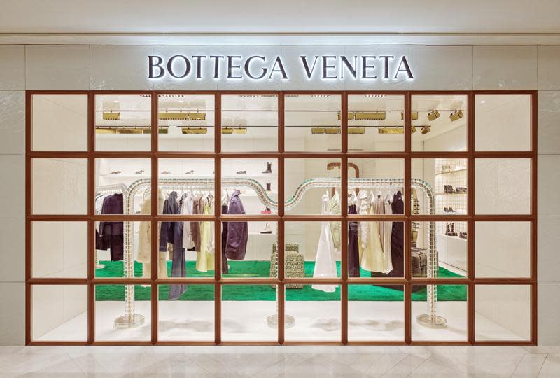 BOTTEGA VENETA在台北新光三越A9館重新開幕。（BOTTEGA VENETA提供）