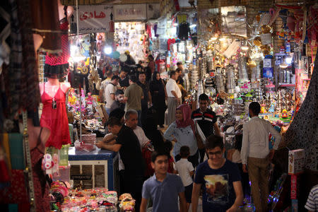 A general view of a market in Erbil, Iraq, August 17, 2017. Picture taken August 17, 2017. REUTERS/Azad Lashkari