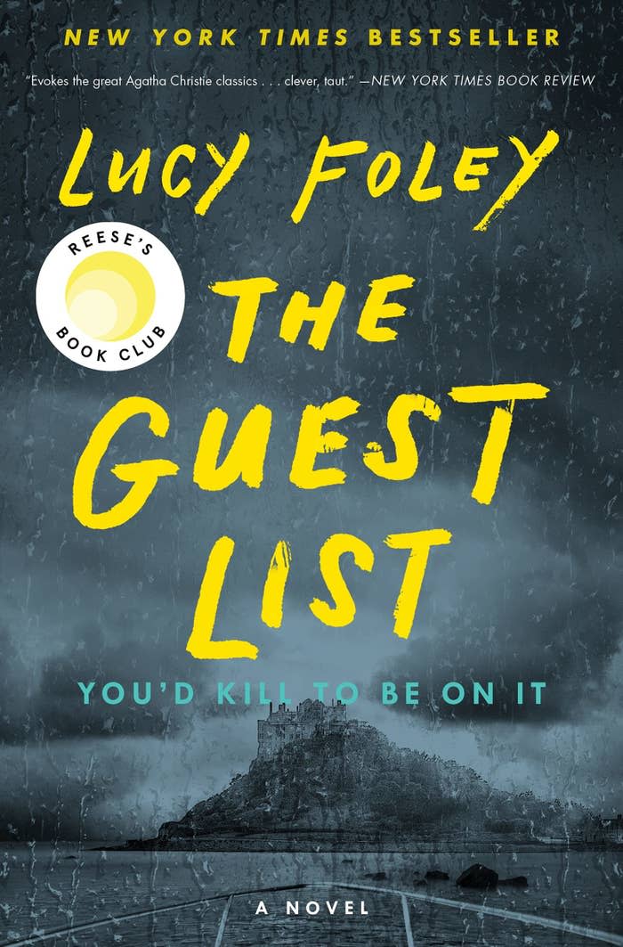 The cover of "The Guest List" by Lucy Foley