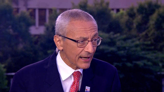 FILE: John Podesta / Credit: CBS News screen grab