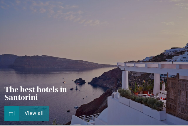 The best hotels in Santorini