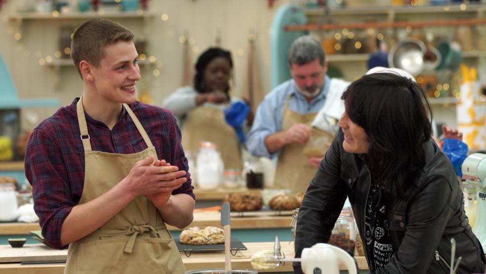 Peter Sawkins was just 20 when he won Bake Off in 2020. (Channel 4)