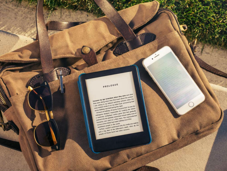 All-new Kindle - Now with a Built-in Front Light. (Photo: Amazon)
