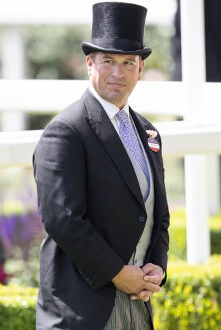 Mark Cuthbert/UK Press via Getty Images Phillips was pictured with his reported new girlfriend Harriet Sperling at the Badminton Horse Trials on May 12