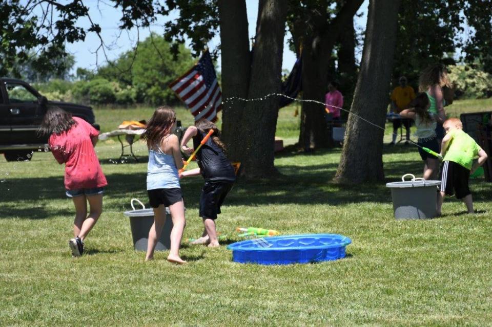 Fun with water at the Summer Smash. Provided by James Gardner