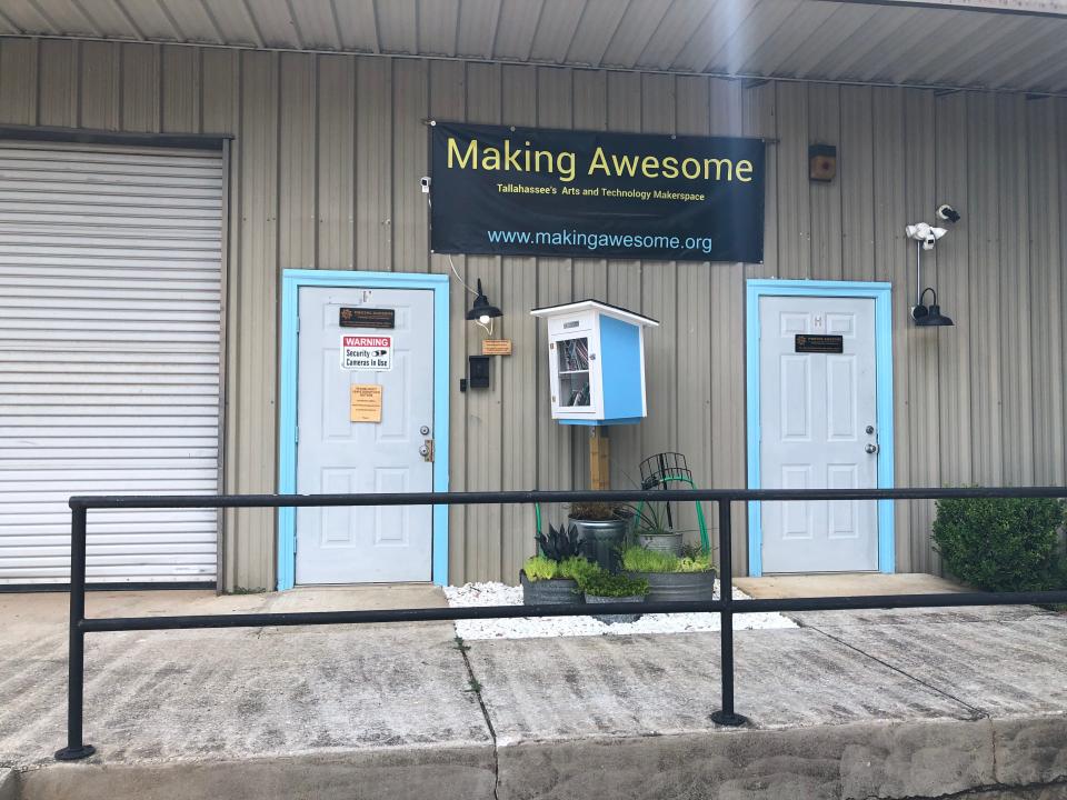 Behind these unassuming doors, you can make your dream projects come true at Making Awesome, a Tallahassee community maker space.