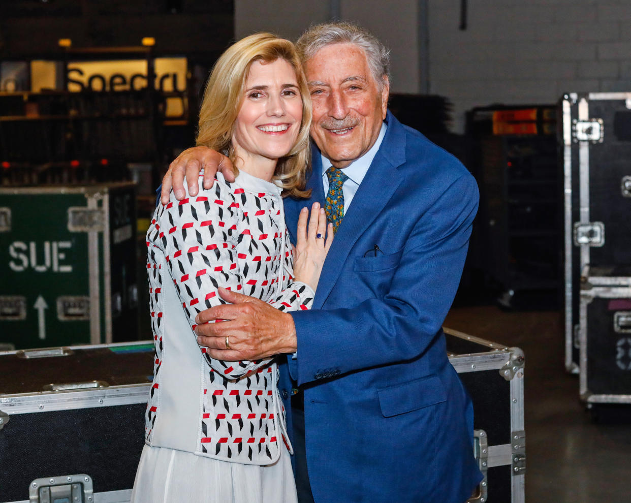 Tony Bennett and Susan Benedetto (Myrna M. Suarez / Getty Images)