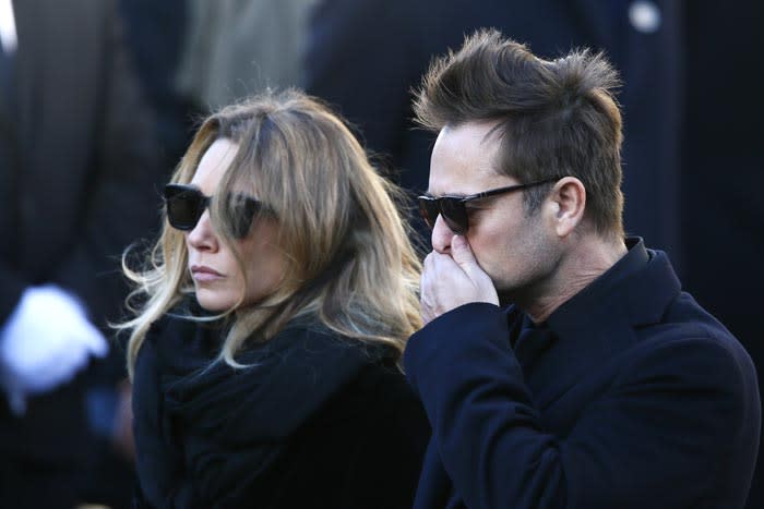 Laura Smet y David Hallyday, hijos de Johnny Hallyday